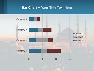 A Picture Of A Building With A Sky Background PowerPoint Template