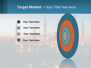 A Picture Of A Building With A Sky Background PowerPoint Template