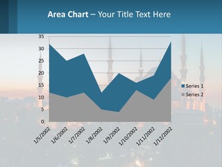 A Picture Of A Building With A Sky Background PowerPoint Template