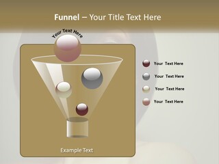 A Beautiful Woman With A Short Bobble Haircut PowerPoint Template