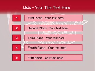 A Man In A Suit Holding A Chalkboard With A Graduation Cap On It PowerPoint Template