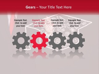 A Man In A Suit Holding A Chalkboard With A Graduation Cap On It PowerPoint Template