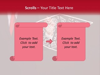 A Man In A Suit Holding A Chalkboard With A Graduation Cap On It PowerPoint Template