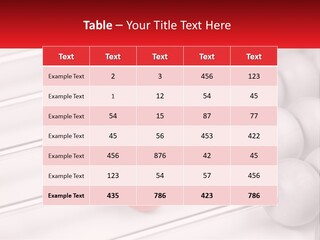 A Group Of Abacuss With A Red Ball In The Middle PowerPoint Template