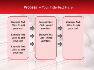 A Group Of Abacuss With A Red Ball In The Middle PowerPoint Template
