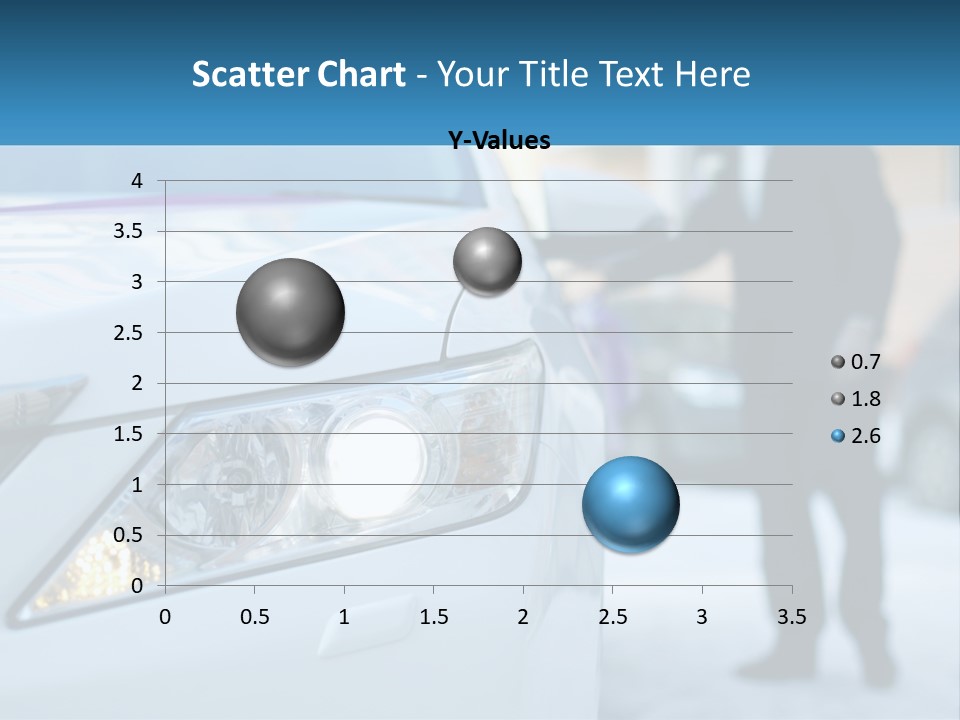 A Man In A Suit Standing Next To A Car PowerPoint Template
