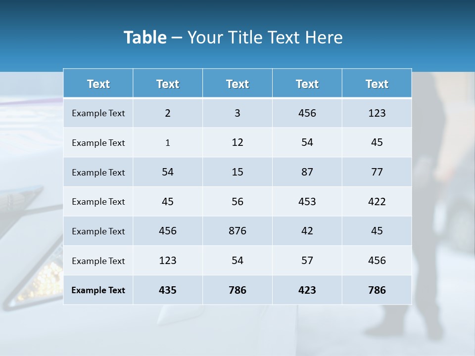 A Man In A Suit Standing Next To A Car PowerPoint Template