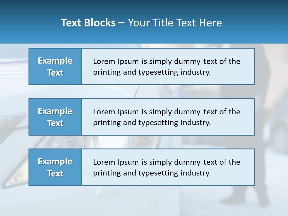 A Man In A Suit Standing Next To A Car PowerPoint Template