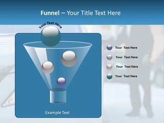 A Man In A Suit Standing Next To A Car PowerPoint Template