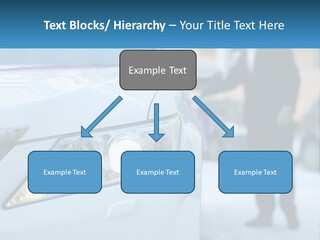 A Man In A Suit Standing Next To A Car PowerPoint Template