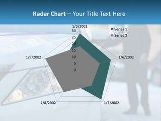 A Man In A Suit Standing Next To A Car PowerPoint Template