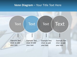 A Man In A Suit Standing Next To A Car PowerPoint Template