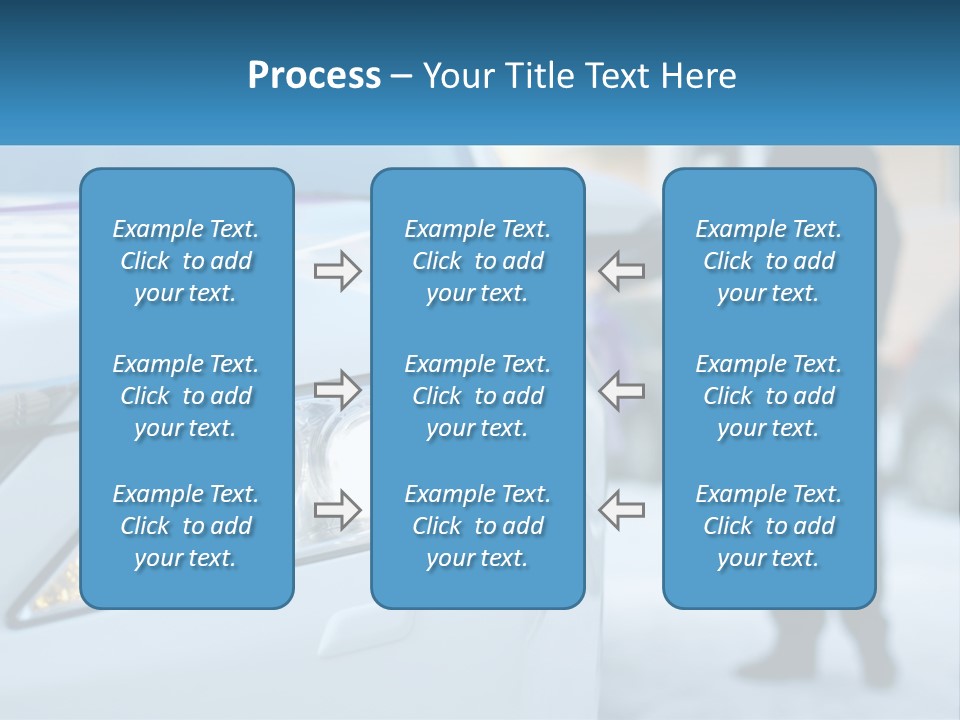 A Man In A Suit Standing Next To A Car PowerPoint Template