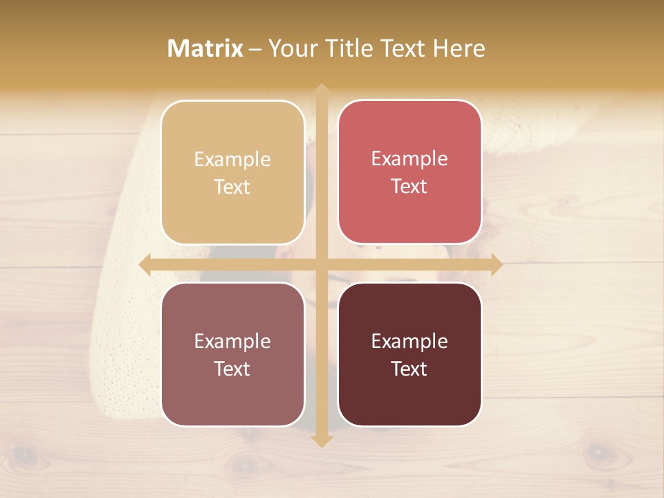 A Woman Laying Down On A Wooden Floor With Her Eyes Closed PowerPoint Template