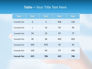 A Person Holding A Small Globe In Their Hand PowerPoint Template