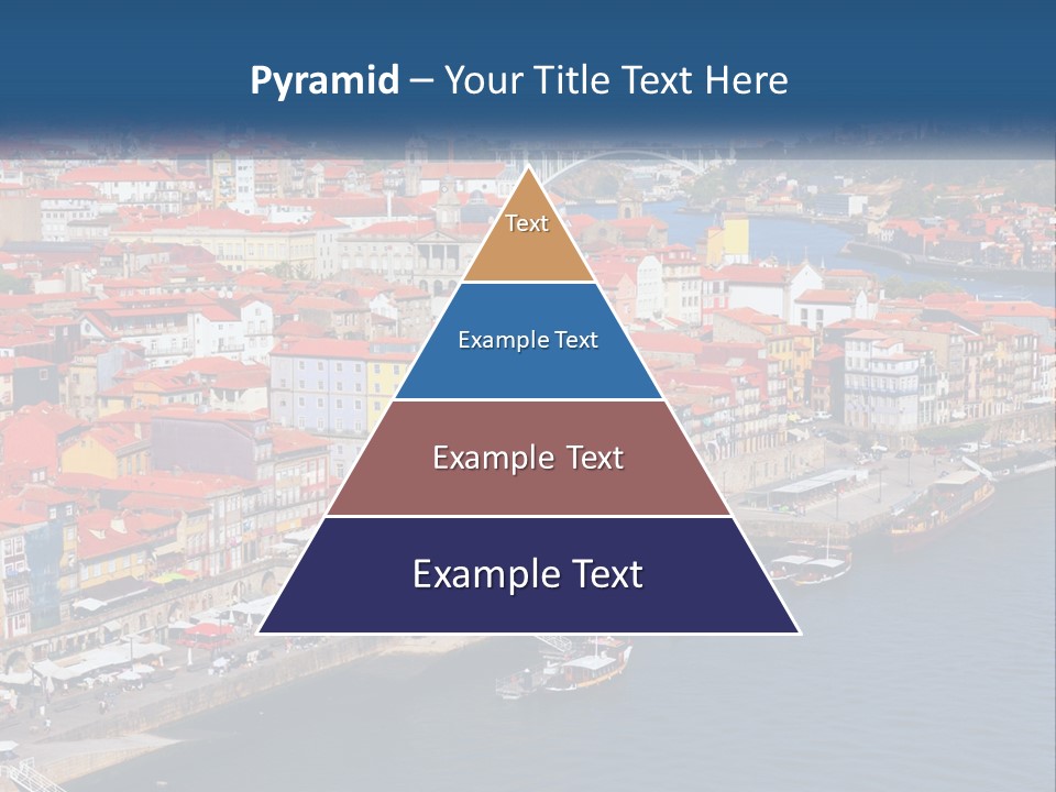 A Large Body Of Water With A City In The Background PowerPoint Template