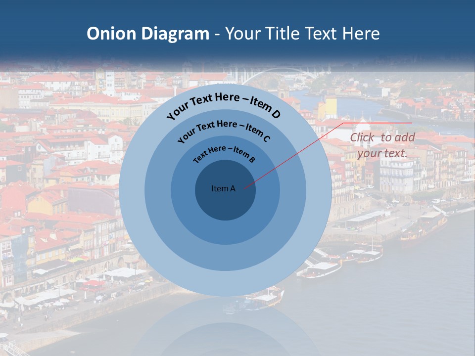 A Large Body Of Water With A City In The Background PowerPoint Template