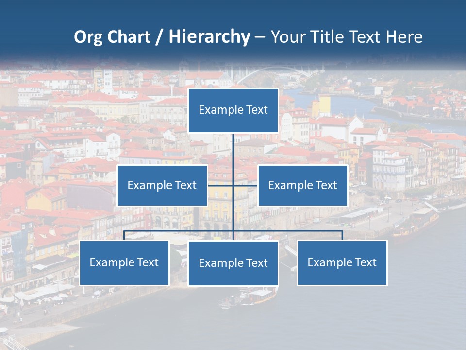 A Large Body Of Water With A City In The Background PowerPoint Template