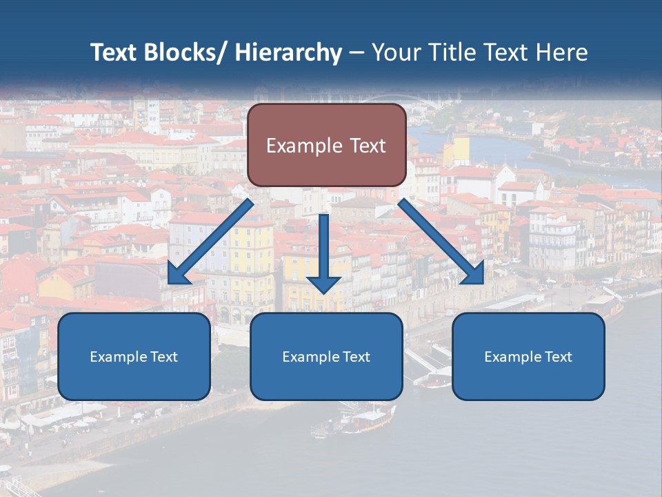 A Large Body Of Water With A City In The Background PowerPoint Template