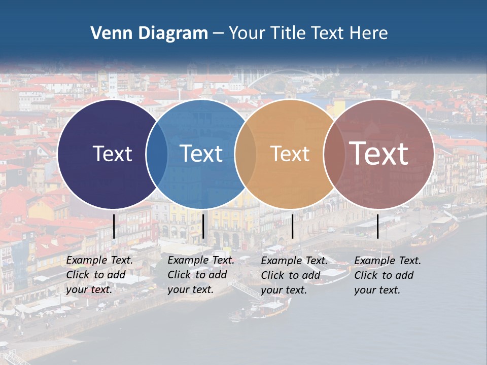 A Large Body Of Water With A City In The Background PowerPoint Template