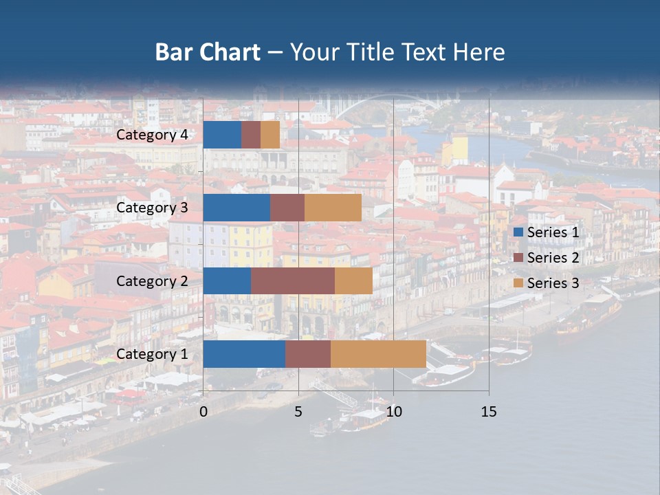 A Large Body Of Water With A City In The Background PowerPoint Template