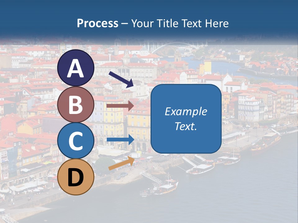 A Large Body Of Water With A City In The Background PowerPoint Template