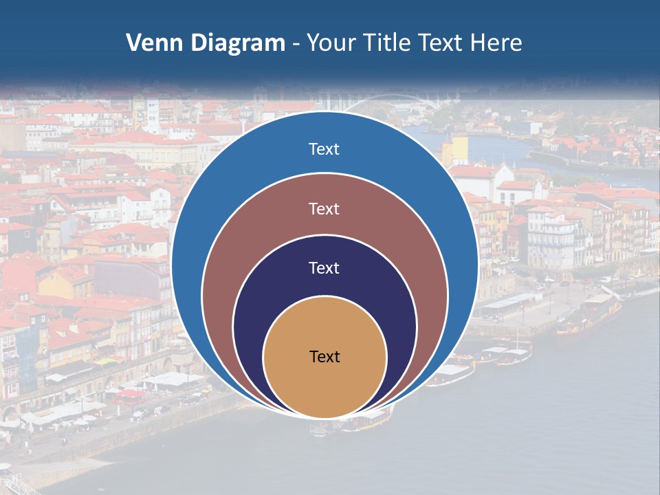 A Large Body Of Water With A City In The Background PowerPoint Template