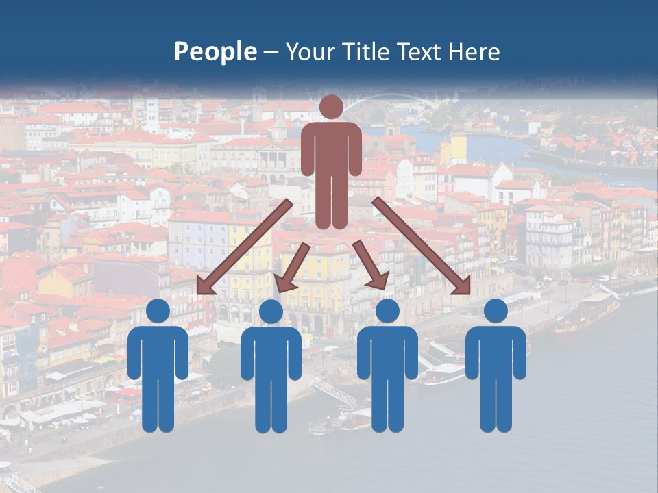 A Large Body Of Water With A City In The Background PowerPoint Template