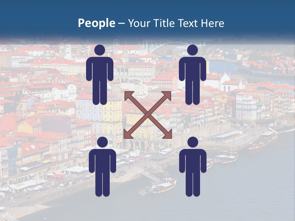 A Large Body Of Water With A City In The Background PowerPoint Template