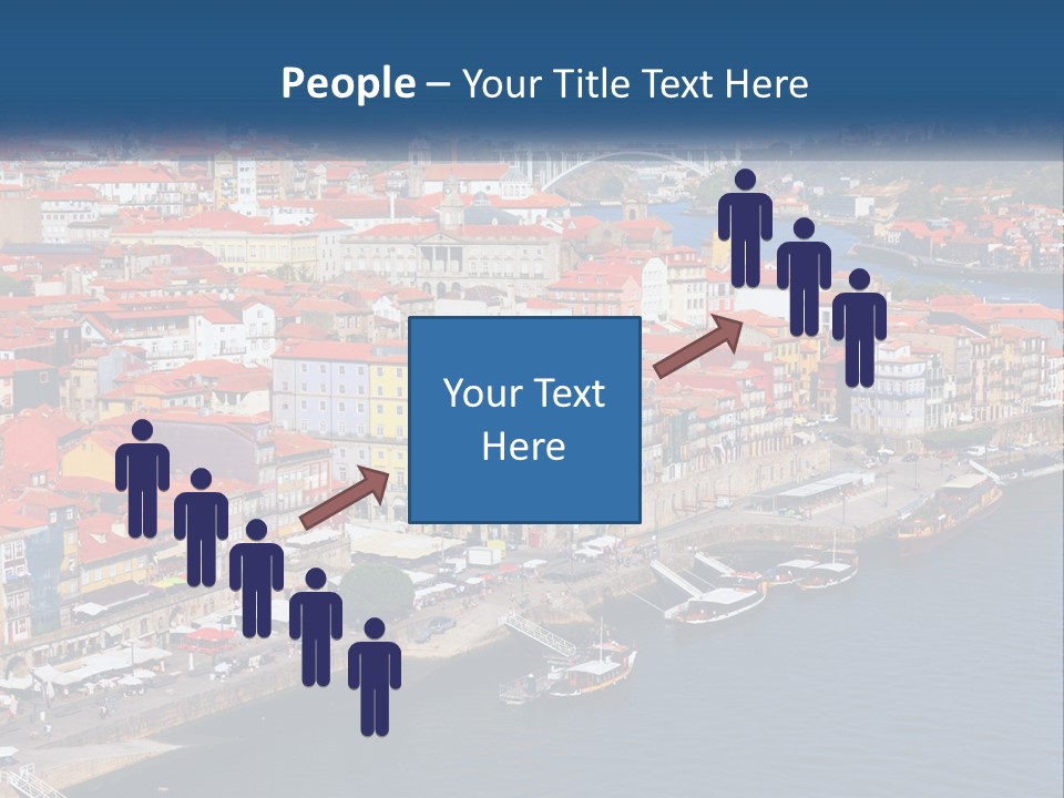 A Large Body Of Water With A City In The Background PowerPoint Template