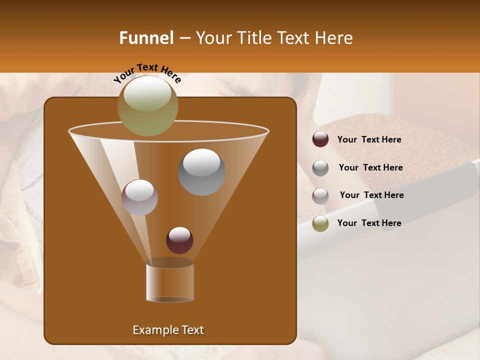 A Young Boy Laying In Bed Using A Laptop Computer PowerPoint Template