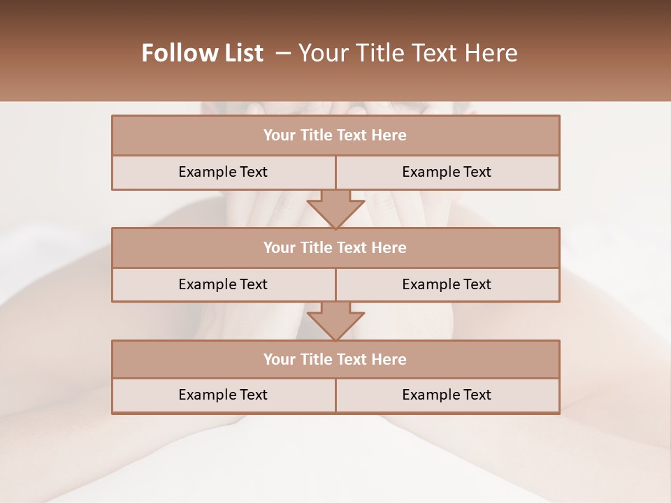 A Man Covering His Face With His Hands PowerPoint Template