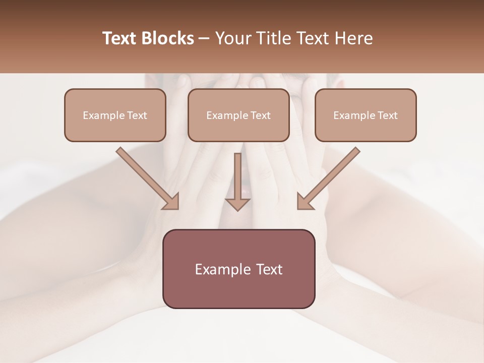 A Man Covering His Face With His Hands PowerPoint Template