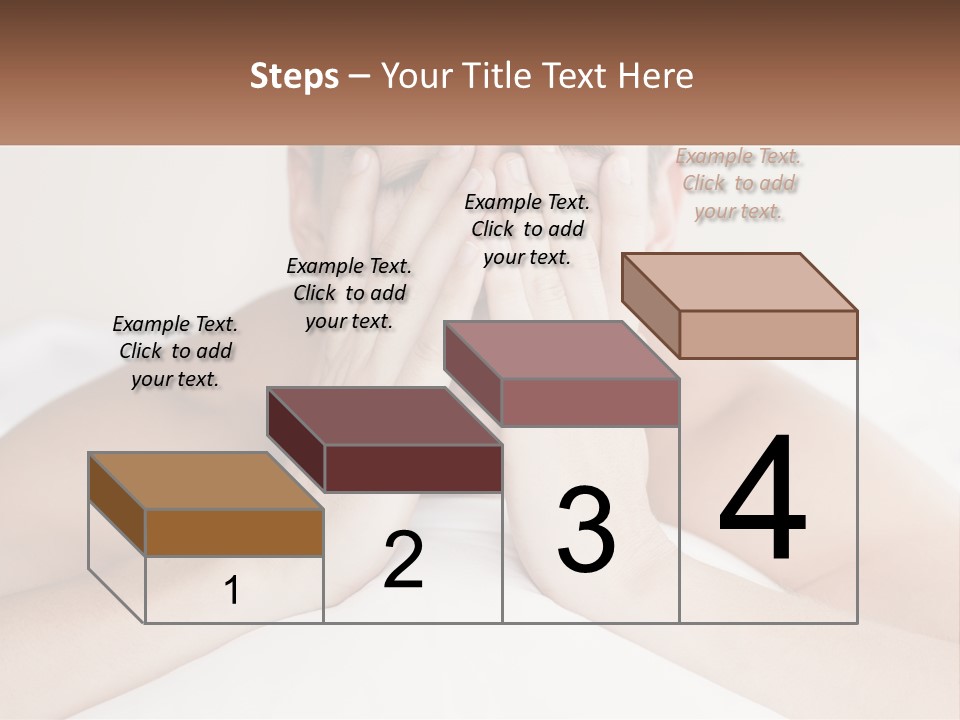 A Man Covering His Face With His Hands PowerPoint Template