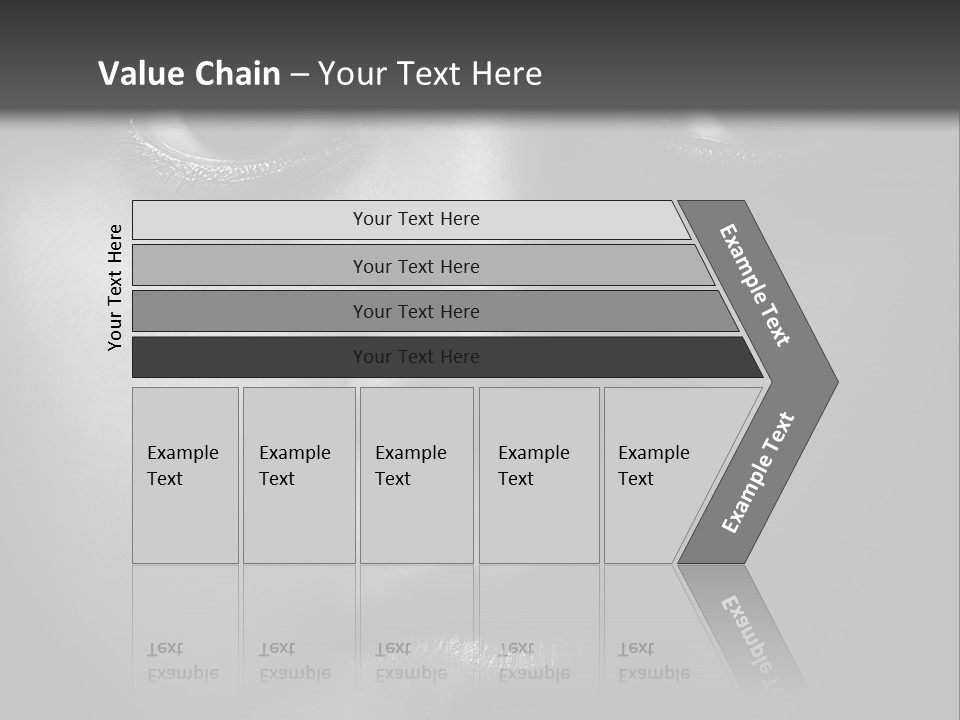 A Black And White Photo Of A Woman's Face PowerPoint Template