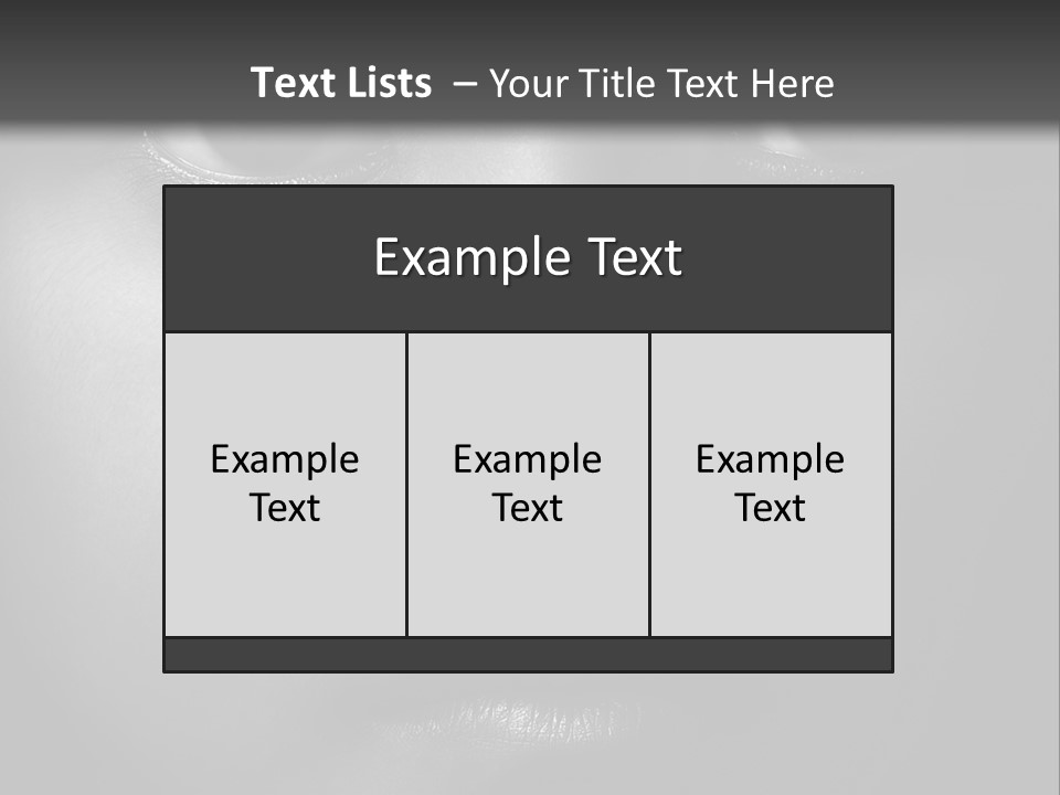 A Black And White Photo Of A Woman's Face PowerPoint Template