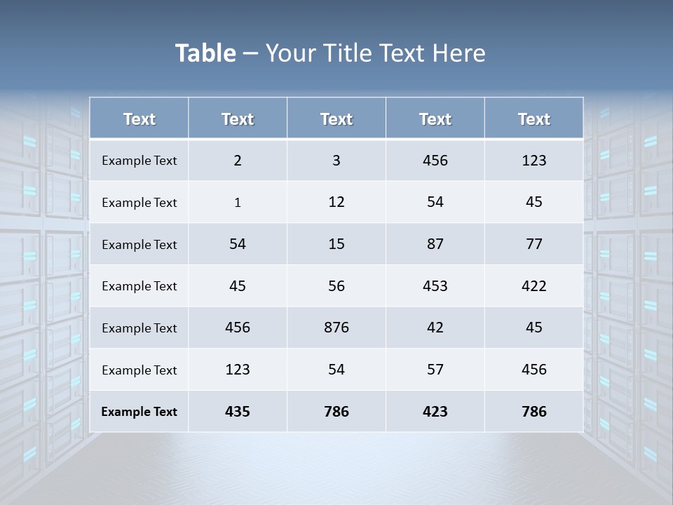 An Open Door Leading Into A Cloud Filled Sky PowerPoint Template
