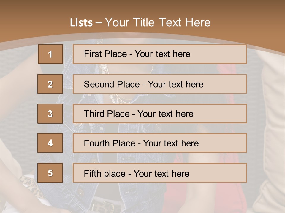 A Woman Sitting On A Couch With Her Legs Crossed PowerPoint Template