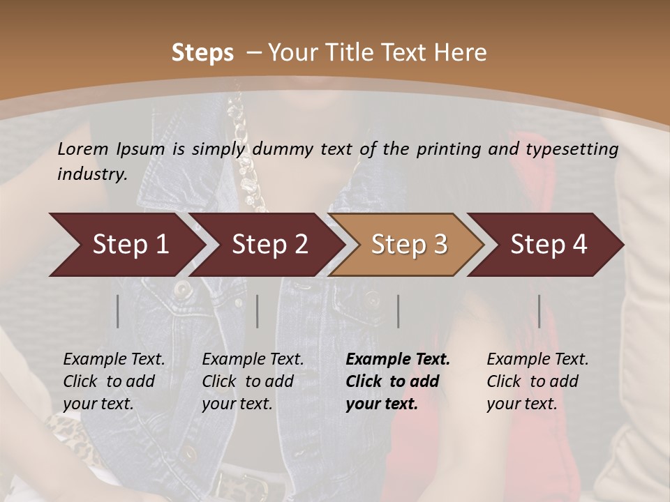 A Woman Sitting On A Couch With Her Legs Crossed PowerPoint Template