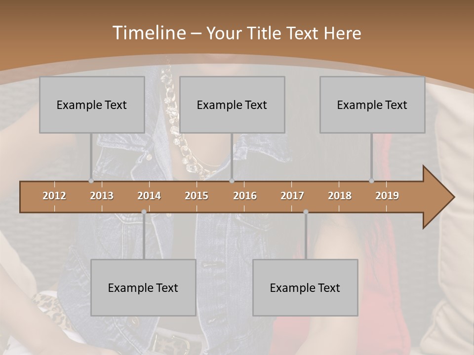 A Woman Sitting On A Couch With Her Legs Crossed PowerPoint Template