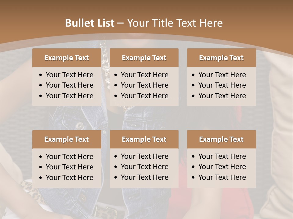 A Woman Sitting On A Couch With Her Legs Crossed PowerPoint Template