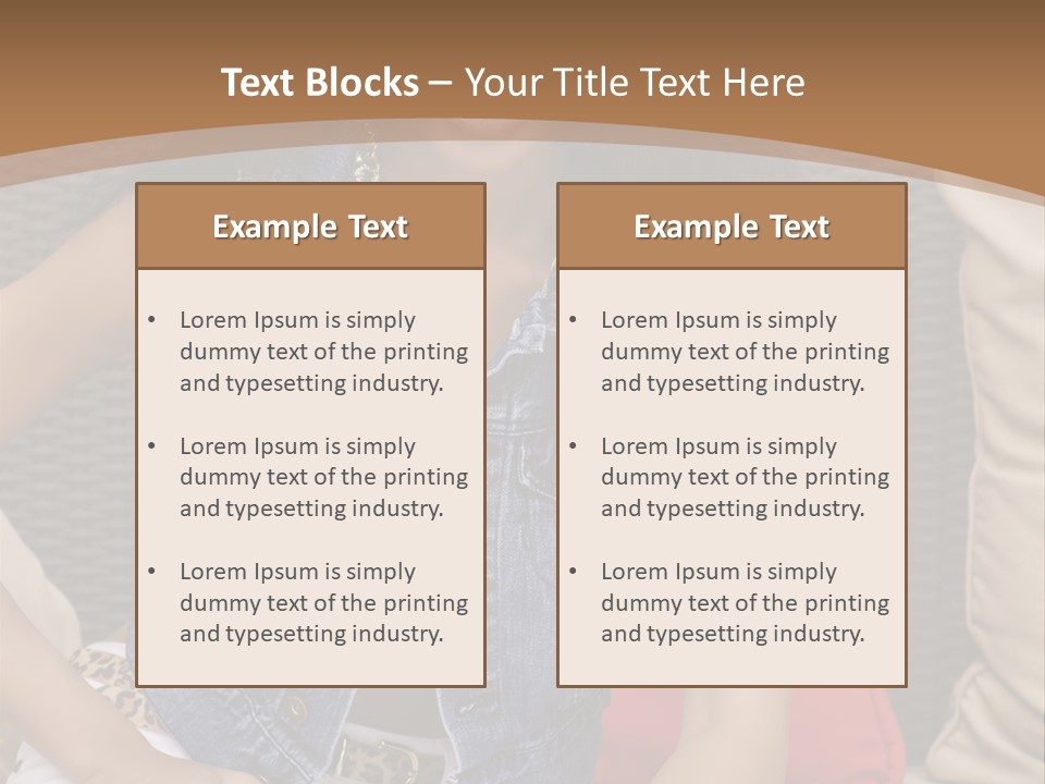 A Woman Sitting On A Couch With Her Legs Crossed PowerPoint Template