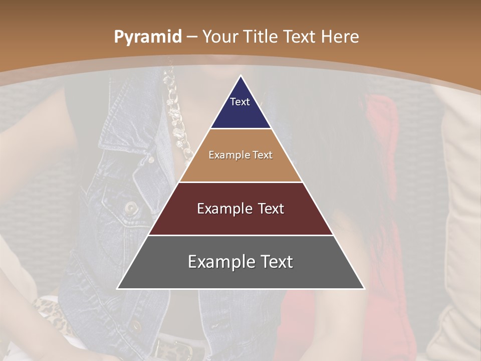 A Woman Sitting On A Couch With Her Legs Crossed PowerPoint Template