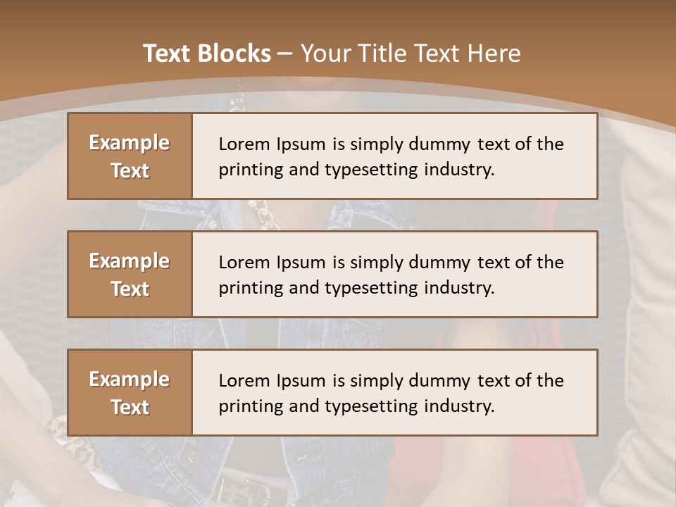 A Woman Sitting On A Couch With Her Legs Crossed PowerPoint Template