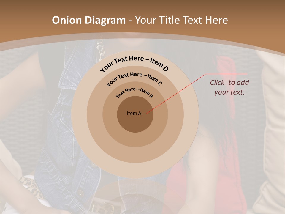 A Woman Sitting On A Couch With Her Legs Crossed PowerPoint Template