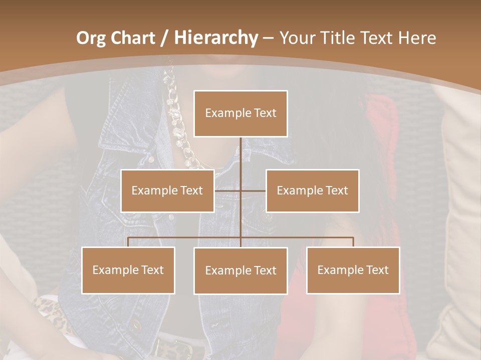 A Woman Sitting On A Couch With Her Legs Crossed PowerPoint Template