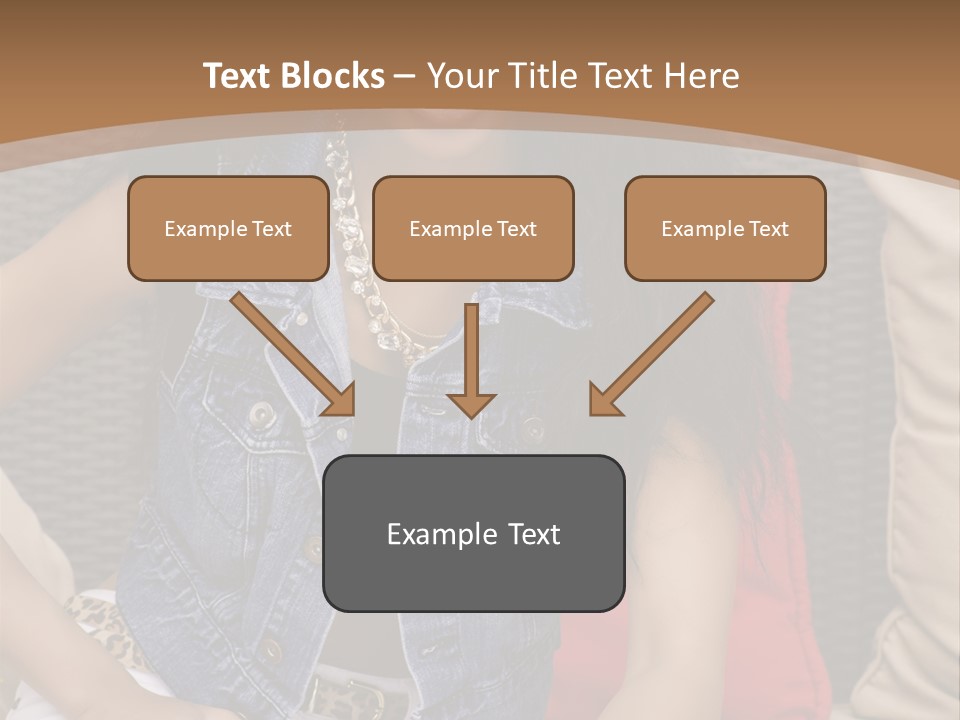 A Woman Sitting On A Couch With Her Legs Crossed PowerPoint Template