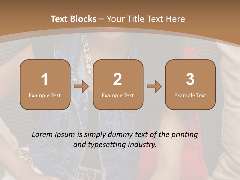 A Woman Sitting On A Couch With Her Legs Crossed PowerPoint Template