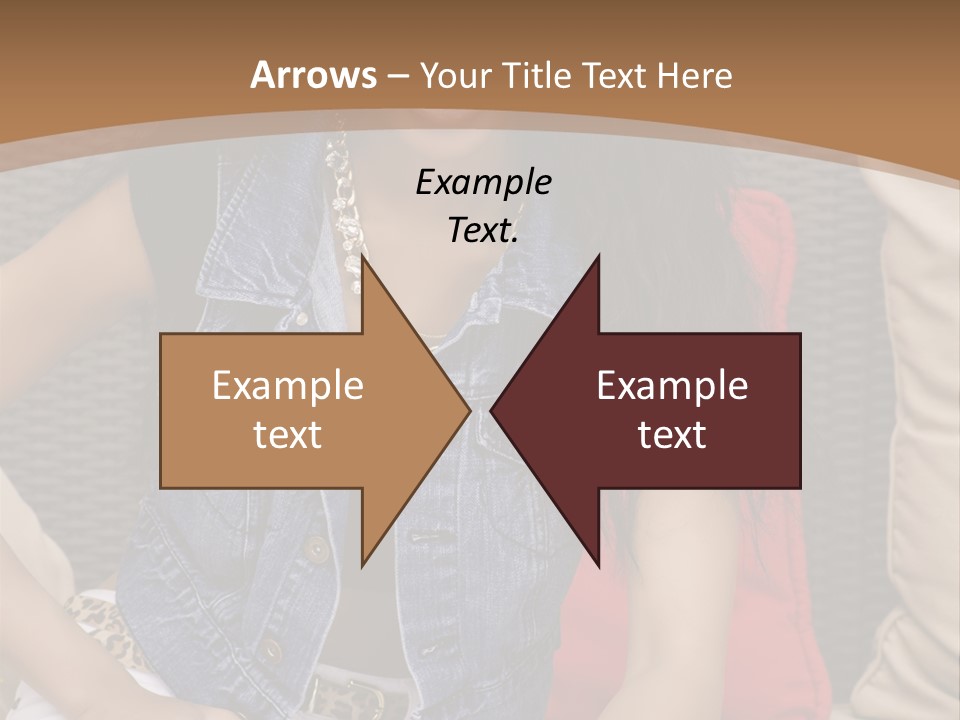 A Woman Sitting On A Couch With Her Legs Crossed PowerPoint Template