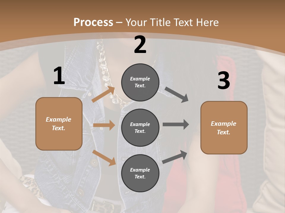 A Woman Sitting On A Couch With Her Legs Crossed PowerPoint Template